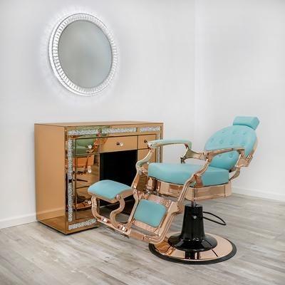 China Modern Gold Barber Chair Wholesales for sale