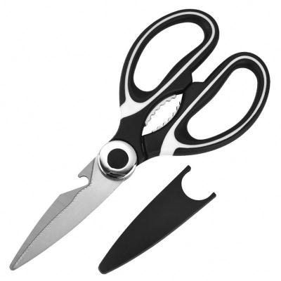 China Ktichen Cutting Hot Selling Stainless Steel Heavy Duty Kitchen Silicone Scissors Super Sharp Universal Scissors for sale