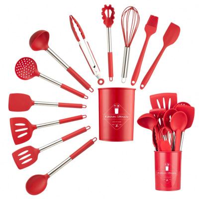 China 2021 Excellent Review Modern Stainless Steel Kitchen Utensil Set Viable Kitchen Tools for sale