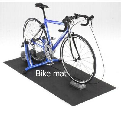 China Commercial Large Treadmill Exercise Bike Cycling Trainer Mat With Shockproof for sale