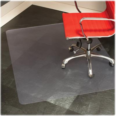 China Hard Surface Folding Non Studded Chair Mats For Carpet Floor / Office Desk for sale