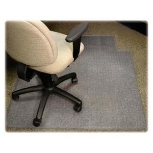 China Professional Non-toxic Studded Chair Mat Carpet Protector , Custom Size for sale