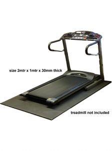 China Water Resistant Treadmill Floor Mat For Noise Reduction , Treadmill Pad for sale