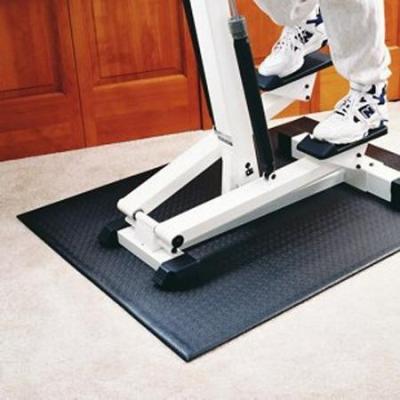 China Hot Printed Treadmill Anti Vibration Floor Protector Mat Fitness Equipment for sale