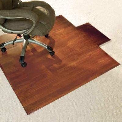 China Custom Rolling Wood Floor Chair Mat Floor Protection Mats , Eco-Friendly PVC Sheet for sale