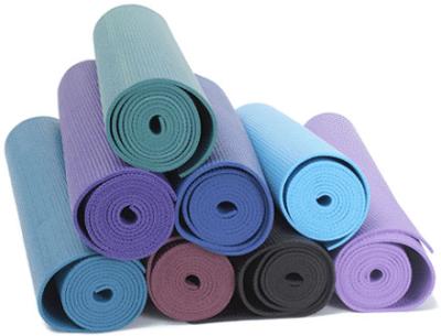 China High Density Non Toxic Pvc Yoga Mat Custom For Home And Gymnasium for sale