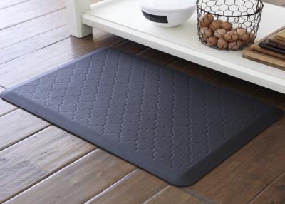 China Rectangle Decorative Kitchen Floor Mat Washable / Anti Fatigue Kitchen Runner for sale