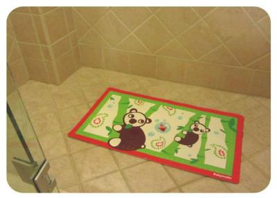 China Healthty Anti Fatigue PVC Anti Slip Bath Mat With Suction Cups , Baby Bathtub Mat for sale