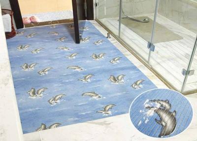 China Colorful Plastic Waterproof Pad Anti Skid Bathroom Mats Support Custom for sale