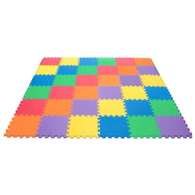 China Indoor Activity Childrens Play Mat Anti-Slip , Playroom Floor Tiles for sale