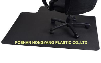 China Scratch-resistant Hard Floor Protectors For Chairs Black Color for sale