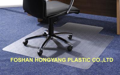 China Antistatic Office Chair Pad / Studded Chair mats , 1200 x 1200 thinckness 2.2 for sale