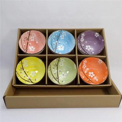 China Disposable Bowl Set Ceramic Bowl Set Classic Design Ceramic Bowl Set For Wedding Gifts for sale