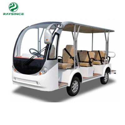 China 60V battery operated electric shuttle bus China factory supply cheap price electric sightseeing car  for sale for sale