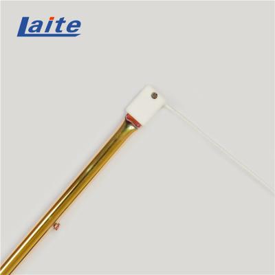 China Hot Selling Whole Gold Coated Electric Infrared Heater Lamp IR Heating Tube for sale