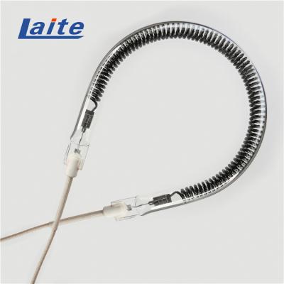 China Far Infrared Glass Quartz Lamp Heater Carbon Fiber Tube Heating Element for sale