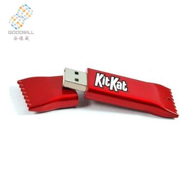 China Animal Get Free Samples OEM Candy Pendrive Plastic Usb Flash Drive With Logo Printing for sale