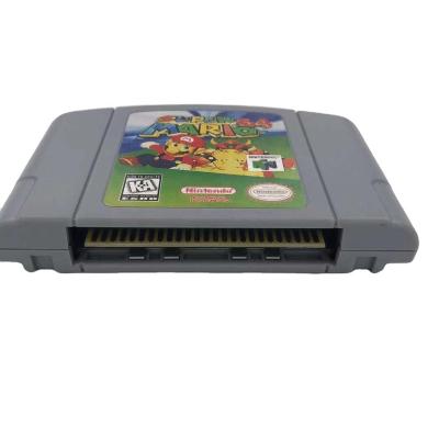 China Factory seal Super Mario 64 for N64 game card cartridge NTSC version Mario amibo card Super Mario 64 for sale