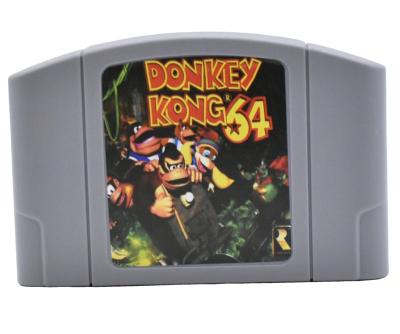 China IN STOCK Donkey Kong 64 Game Cartridge Card For N64 Video Game Kirby 64 Version NTSC Crystal Shards for sale