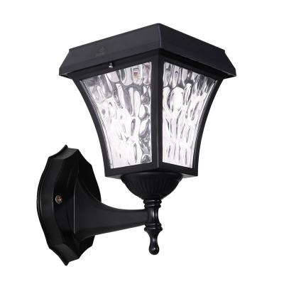 China Outdoor Lighting Garden Corridor Lights LED Solar Powered Porch Wall Lamp Waterproof For Home Hotel for sale