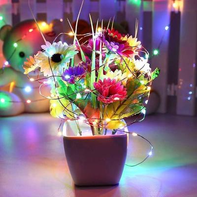 China Flexisble and Waterproof Micro Lights Battery Operated Flexisble and Waterproof Micro Led Copper Wire String Lights for sale