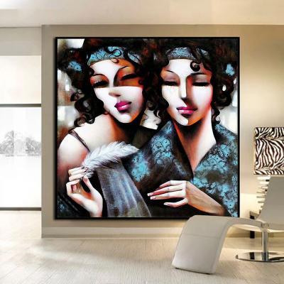 China Interior Ministry High Resolution Bedroom Wall Canvas Decorative Painting Painting for sale