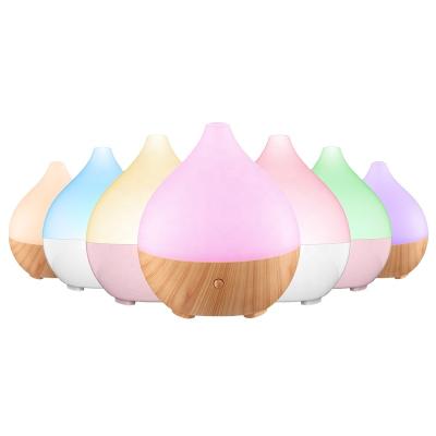 China Car Perfume Diffuser 130ml Led Diffuser Aroma Lamp Gifts Manual Ultrasonic Humidifier ROHS New Unique Essential Oil Diffuser for sale