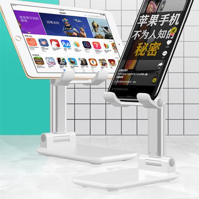 China 2022 Mini Folding Colorful Mobile Phone Stand Portable Adjustable Tensing Desktop Tablet Phone Holder Stand for sale