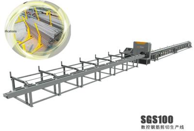 Китай CNC Steel Bar Shear Line 28m×3m×2m Rebar Shearline SGS 100 продается