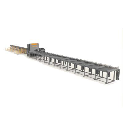 China Línea 22n/Min Rebar Cutting Line del esquileo del Rebar del control del PLC del CNC en venta