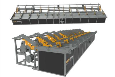 Chine contrôle de alimentation de PLC de machine de Rebar automatique de commande numérique par ordinateur de barre d'acier de 12m à vendre