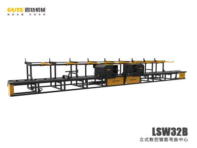 China 1m/Sec CNC Rebar Bending Machine Ribbed Bar Bender PLC Control for sale