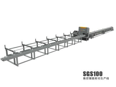 China El Rebar eléctrico del corte del CNC del cuchillo esquila la línea los 28m×3m×2m en venta