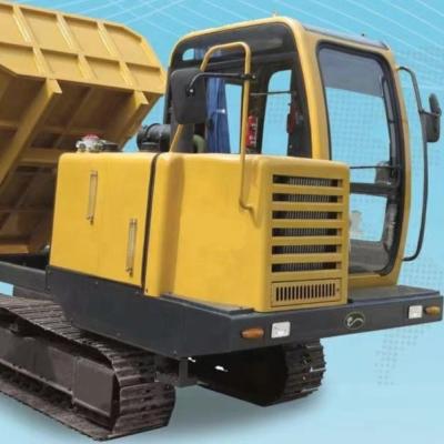 China Rubber Track 6T Crawler Dumper Trailer Dumper Trailer Steel Track Autodumper Track Dumper Trailer < 4L for sale