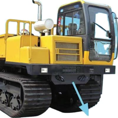 China Rubber Track And Steel Track 8T Track Dumper Crawler Trailer Autodumper Dumper 4 - 6L for sale