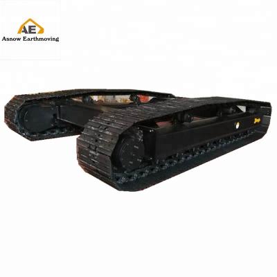 China Factory 0.1-350T Track Rubber Chassis Steel Track Undercarriage Undercarriage With Final Drive Travel Motor for sale