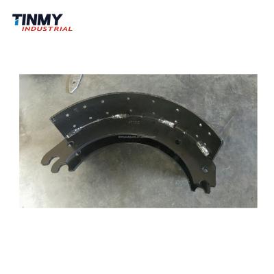 China 4718Q heavy duty truck/trailer factory price heavy duty truck brake shoe with liner for truck for sale