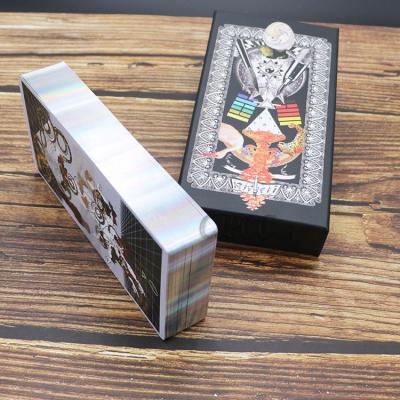 China High Quality Paper Material Oracle Tarot Card Game Paper Holographic Custom Tarot Cards for sale