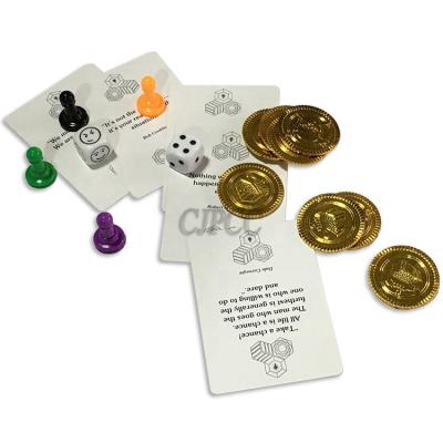 China Paper Create Your Own Board Games Trading Card Game Fun Games For Adults for sale