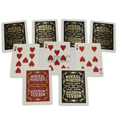 China paper & Plastic Poker Card Games For Adults Paper Playing Card Making for sale