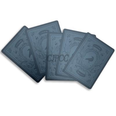 China Waterproof Plastic Cards Paper Plastic Poker Cards Game China PVC Playing Cards for sale