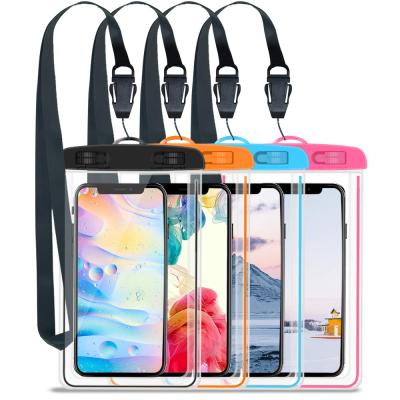 China Brand New Customized Clear Waterproof Waterproof For Mobile Phone Filter Frame PVC Hot Selling Bag for sale