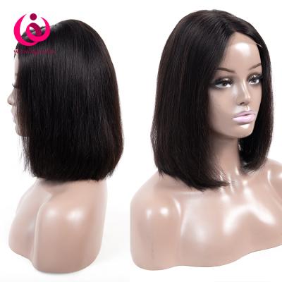 China Can be changed the design to any texture as you like the best peruvian cuticle lined virgin short lace front hair frontal bob wig african american for sale