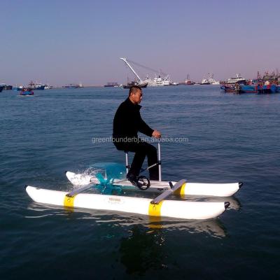 China Water Entertainment Sea Water Bikes Floating Aluminum Sea Bikes Water Wheels Water Bikes Supply for sale