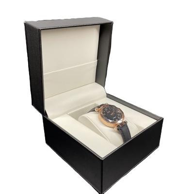 China Classic Elegant Logo Luxury Men Women Watch Custom Box Simple Vintage Watch Packaging Gift Box for sale