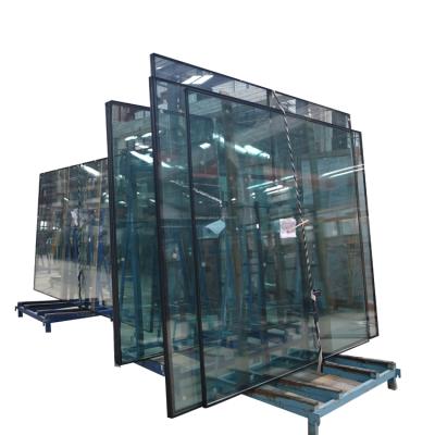 中国 Customized Size Chinese Safety Manufacturer Transparent Double Low Energy Insulated Glasses For Wall 販売のため