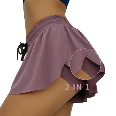 China Breathable Gym Clothes Sexy Fitness Women Biker Shorts Spandex Women's Yoga Shorts Casual Short Dresses for sale