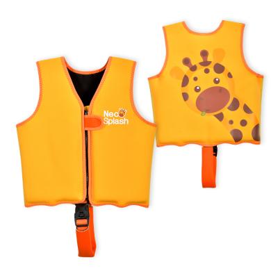 China Fashionable Swim Jacket Kids Floating Vest Neoprene Children Swimming Jacket for sale