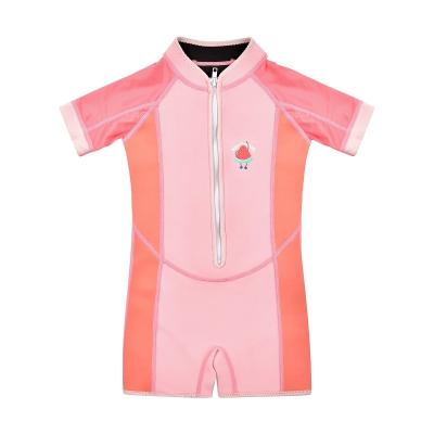 China Child Wetsuits Kids Neoprene Suits Full Sleeve Surfing Swimming Diving Swimsuits Keep Warm Zipper For Water Sports for sale