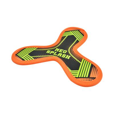 China 5MM EVA Outdoor Beach Sport Triangle Disc Flight Toys Kids Sports Games for sale